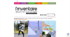 Desktop Screenshot of linventaire-artotheque.fr
